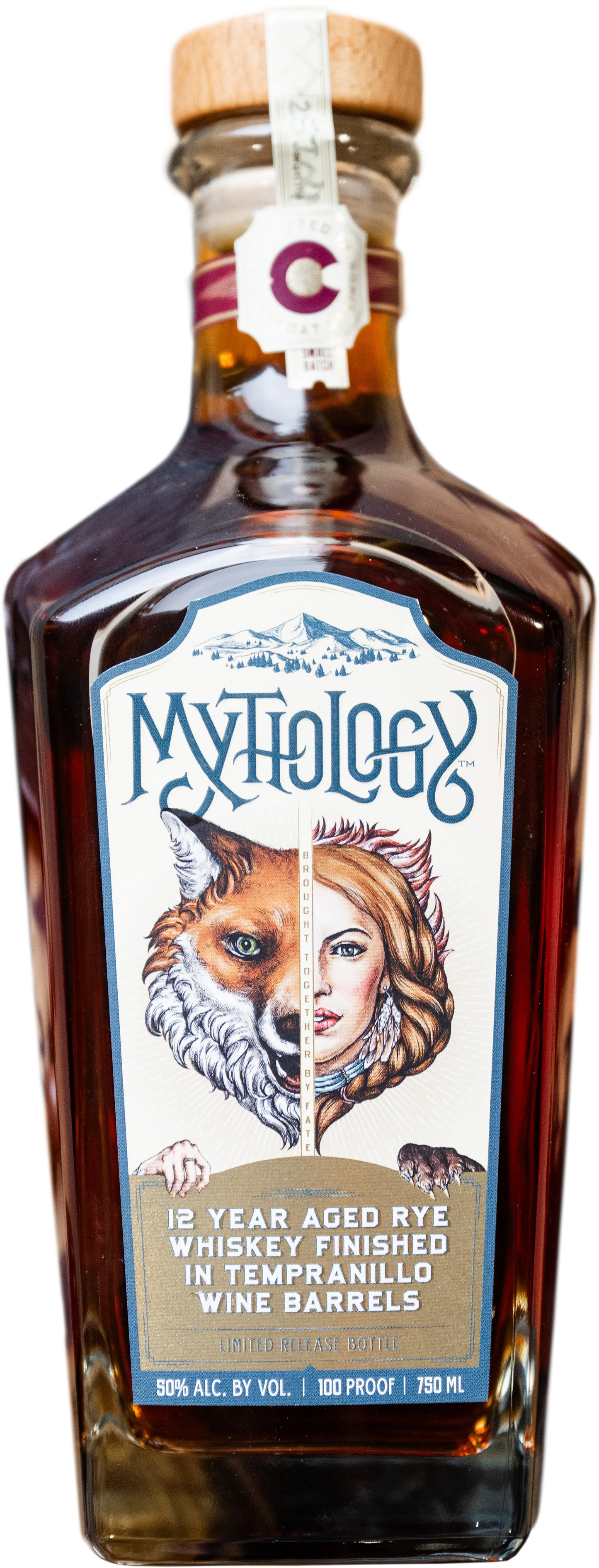 12 Year Aged Rye Finished in Tempranillo Rum Barrels