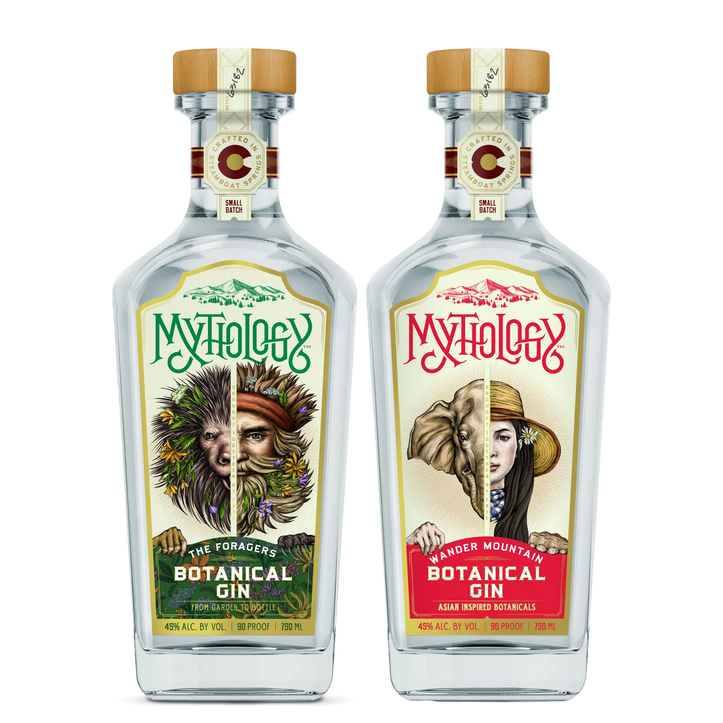 Mountain Spirits Escape – 2 Gin Collection